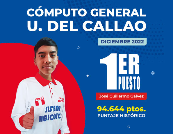 Primer puesto computo general U. del Callao