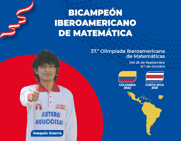 Bicampeón iberoamericano de matemática