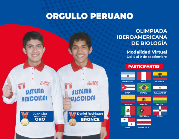 Oro en Olimpiada Iberoamericana de Biología modalidad virtual
