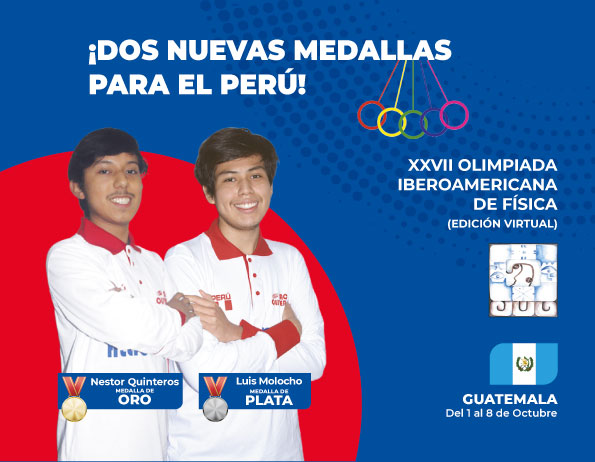 Dos medalllas para el Perú