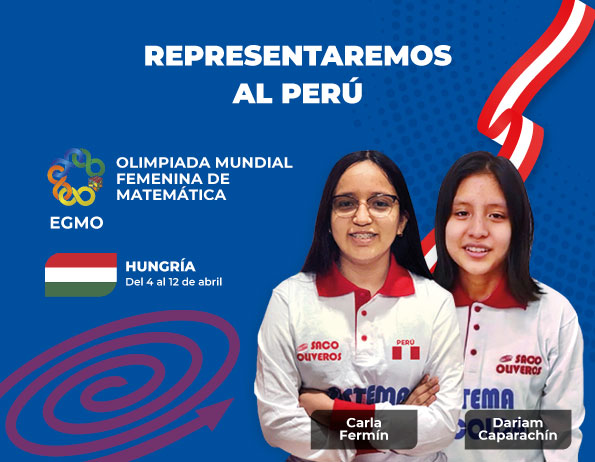 Representaremos al Perú en la EGMO 2022