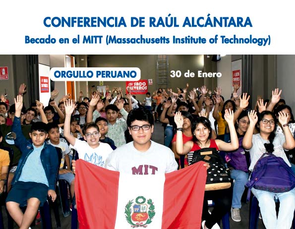 Conferencia de Raúl Alcántara becado en el MIT