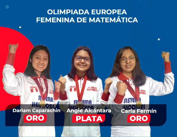 Campeonas en Olimpiada Europea de Matemática EGMO 2021