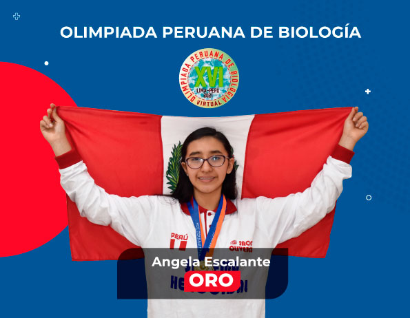 Medalla de oro en Olimpiada Peruana de Biología
