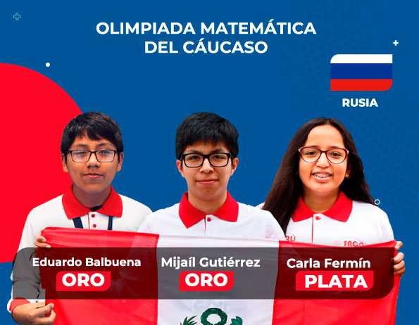 Oro en Olimpiada de matemática Cáucaso