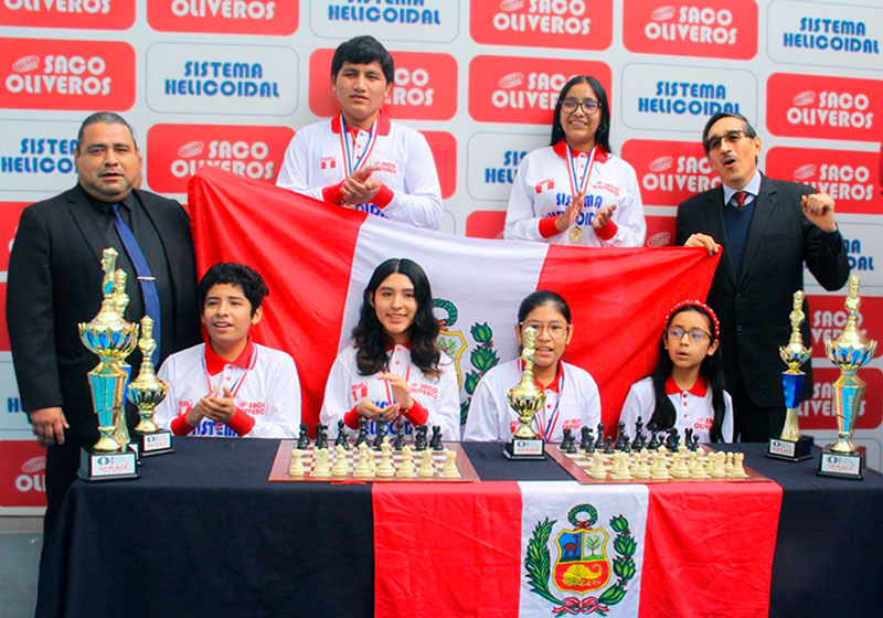 Perú campeón mundial escolar de ajedrez