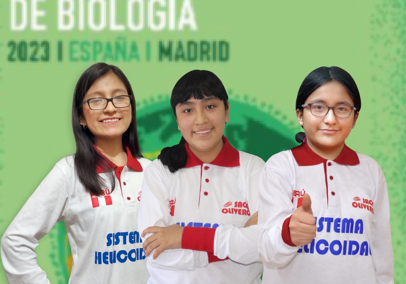 Escolares peruanas en busca del oro en la Olimpiada Iberoamericana de Biología en España