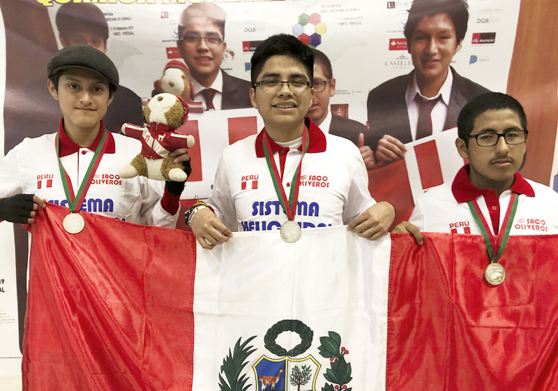Nuevo triunfo peruano en iberoamericano Química