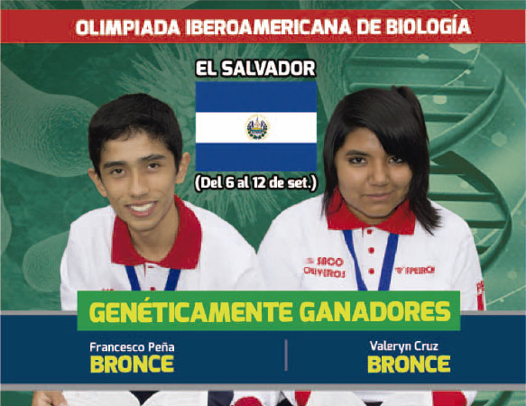 Medallas en la Olimpiada Iberoamericana de Biología