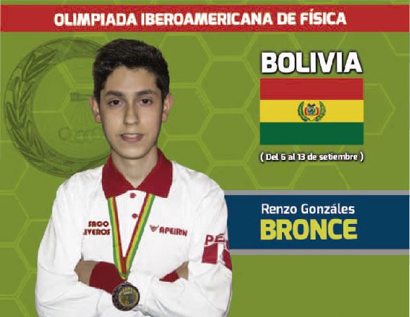 Renzo González gana una medalla de bronce