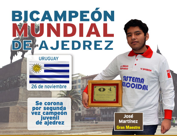 Bicampeón mundial de Ajedrez