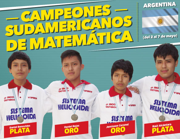 Campeones sudamericanos de matemática