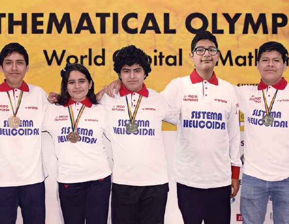 5 medallas en Olimpiada internacional de matemática