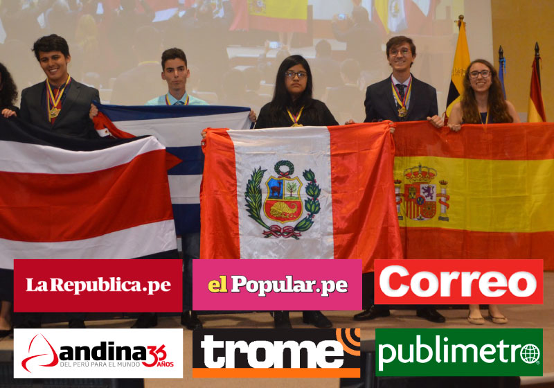 Escolar peruana gana medalla de oro en Olimpiada Iberoamericana de Biología