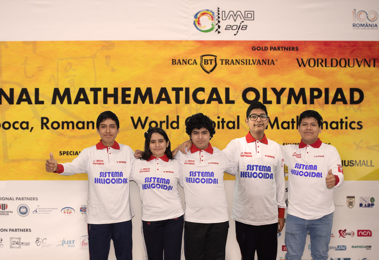 Perú logra cinco medallas en mundial de matemática